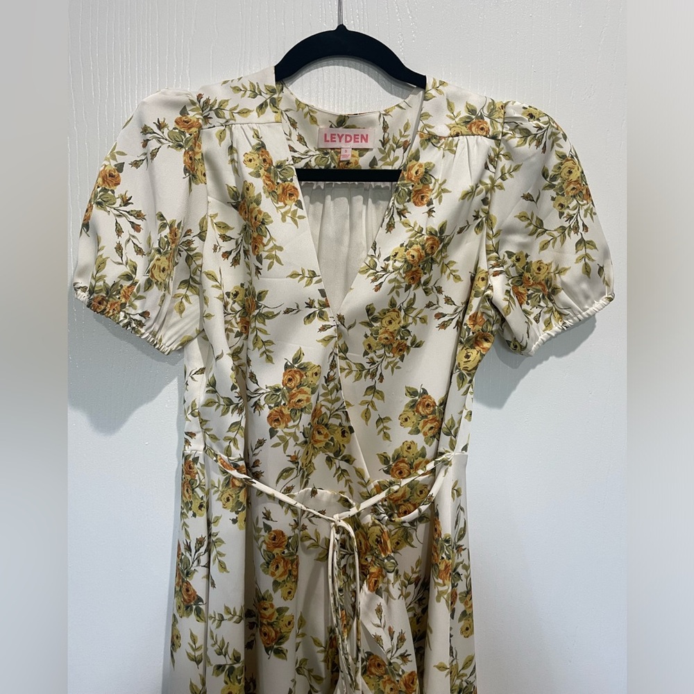 Leyden Floral High Low Dress